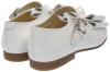 Picture of Panache Girls Double Bow Mary Jane Shoe - White Patent