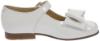 Picture of Panache Girls Double Bow Mary Jane Shoe - White Patent