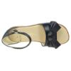 Picture of Panache Girls Knot Front Bow Sandal - Navy Leather