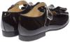 Picture of Panache Girls Double Bow Mary Jane Shoe  - Black Patent