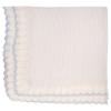 Picture of Sarah Louise Boys Knitted Shawl - White Blue