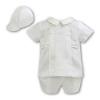 Picture of Sarah Louise Boys Double Breasted Short Set - Ivory