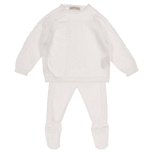 Picture of Wedoble Baby Sweater & Feet In Leggings Set - Ivory