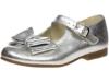 Picture of Panache Girls Double Bow Mary Jane - Silver Metalic