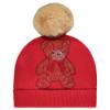 Picture of A Dee Melody Pom Pom Teddy Hat - Red