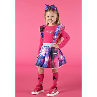 Picture of A Dee Starla Galaxy Skirt Set - Pink 