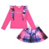 Picture of A Dee Starla Galaxy Skirt Set - Pink 