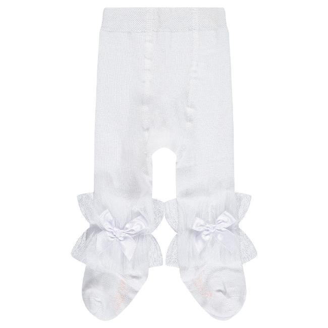 Picture of Little A Elenora Tulle Frill Tights - White