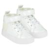 Picture of Little A Girls Sweetheart Glitter Hi Top.- White