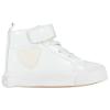 Picture of Little A Girls Sweetheart Glitter Hi Top.- White