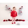 Picture of Little A Girls Frances Heart Legging Set - Red