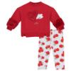 Picture of Little A Girls Frances Heart Legging Set - Red