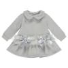 Picture of Little A Girls Faye Lurex Dress - Silver