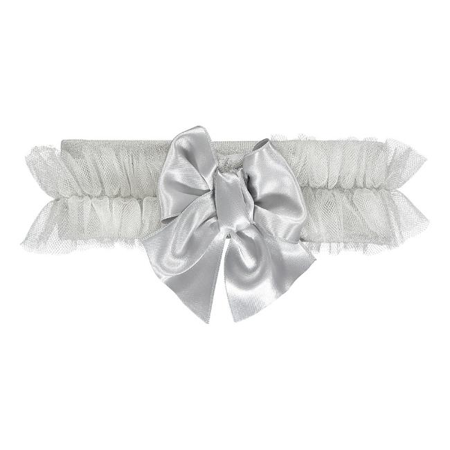 Picture of Little A Girls Fairy Lurex Frill Headband - Silver