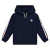 Picture of MiTCH Boys Verona Tape Hooded Tracksuit - Blue Navy 