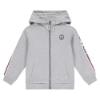 Picture of MiTCH Boys Pisa Tape Zipper Hoody Tracksuit - Grey Marl