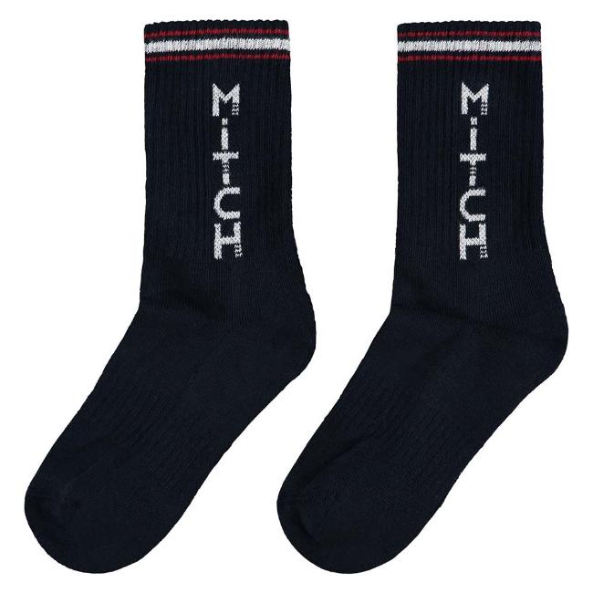 Picture of MiTCH Boys Bari Sports Sock - Blue Navy