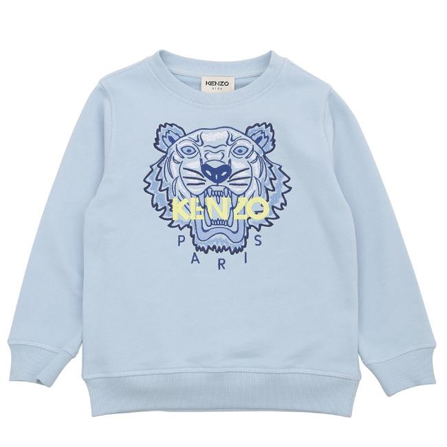 Picture of Kenzo Kids Boys Tiger Sweatshirt - Blue