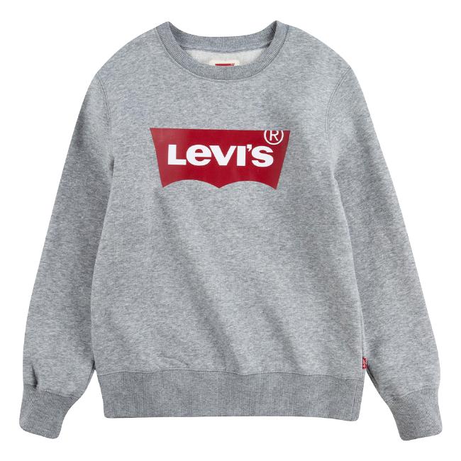 Levi's Boys Classic Logo Sweatshirt - Grey. Children's Designer Clothes &  Shoes | Panache Kids Genuine Designerwear for Girls, Boys & Babies