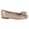 Picture of Panache Girls Double Bow Flat Pump Shoe - Make Up Patent 