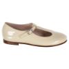 Picture of Panache Girls T Bar Pump - Cream Patent