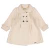 Picture of Marae Kids Girls Merino Wool Ruffle Coat - Ivory