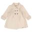 Picture of Marae Kids Girls Merino Wool Ruffle Coat - Ivory