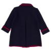 Picture of Marae Kids Boys Merino Wool Coat - Navy Blue Red