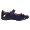 Picture of Lelli Kelly Perrie Girls School Dolly Shoe With Bow F Fitting - Navy Patent 