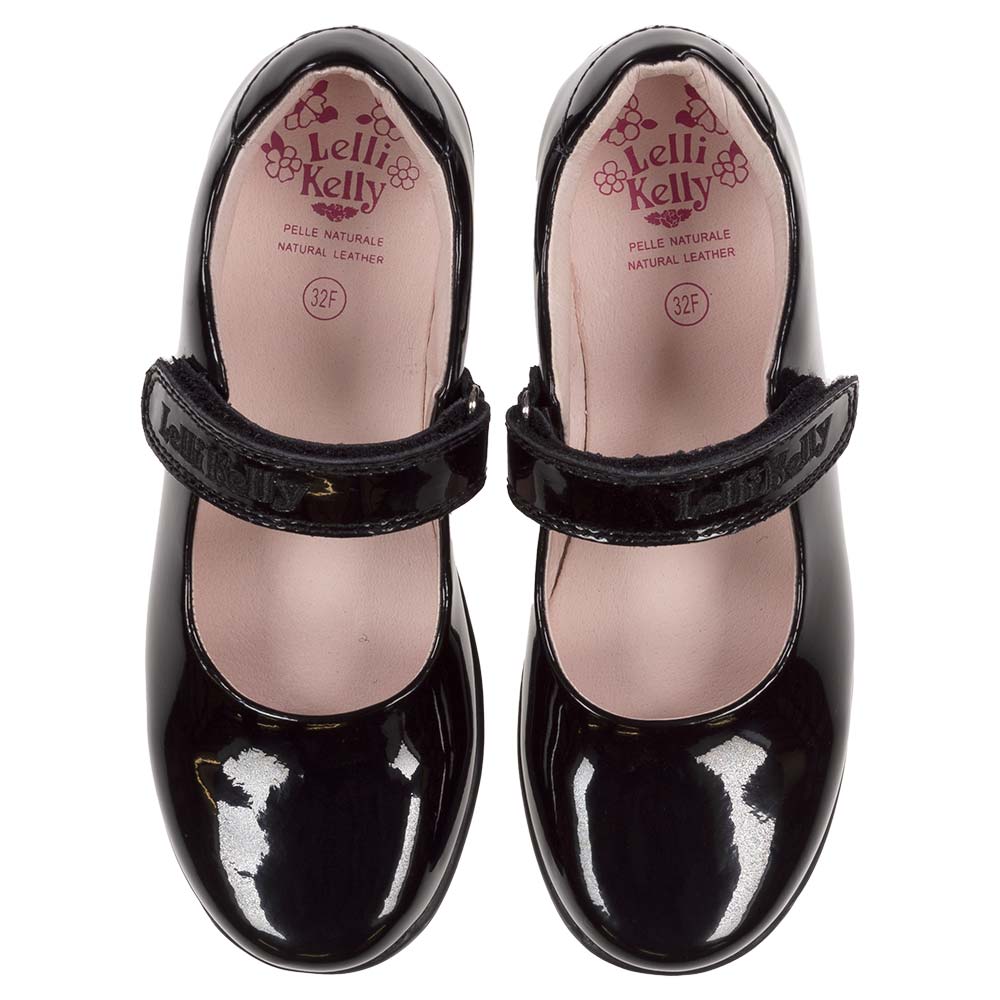 Lelli Kelly Maribella 2 Mermaid School Shoe F Fitting Navy Patent
