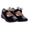 Picture of Lelli Kelly Bella 2 Unicorn School Shoe G Fitting - Navy Blue