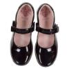 Picture of Lelli Kelly Bella Unicorn School Shoe G Fitting - Black Patent