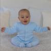 Picture of Emile Et Rose Cypress Knit Baby Cardigan - Blue