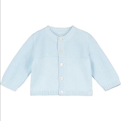 Picture of Emile Et Rose Cypress Knit Baby Cardigan - Blue