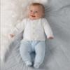 Picture of Emile Et Rose Cypress Knit Baby Cardigan - White