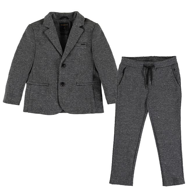 Picture of Mayoral Mini Boys Blazer & Trouser Set - Grey