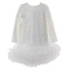 Picture of Daga Pastel Sweetness Tutu Sequin Sparkle Dress - Ivory
