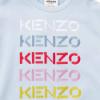 Picture of Kenzo Kids Girls Rainbow Logo Sweatshirt - Blue
