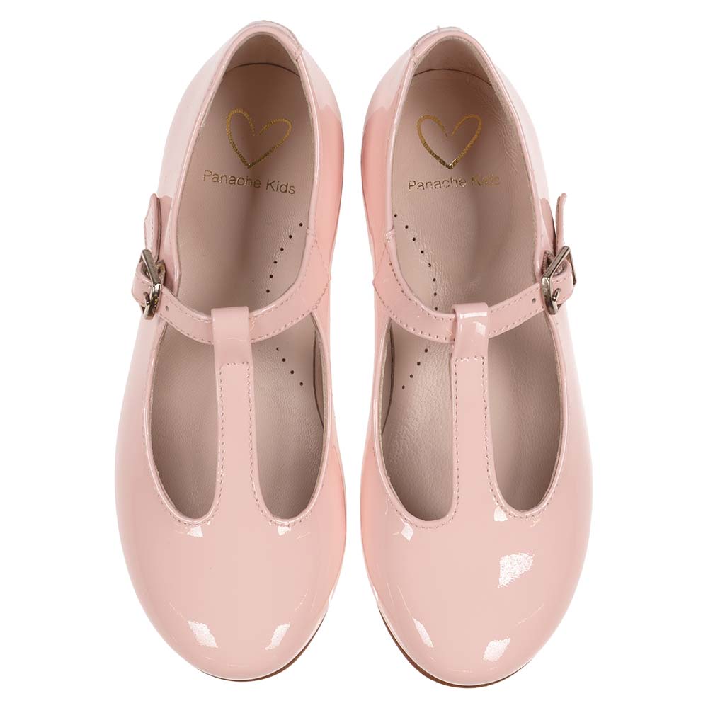 Panache Girls T Bar Pump - Strawberry Pink. Children'S Designer Clothes &  Shoes | Panache Kids Genuine Designerwear For Girls, Boys & Babies