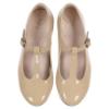 Picture of Panache Girls T Bar Pump - Arena Beige Patent