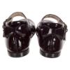 Picture of Panache Baby Girls High Back Bow Shoe - Black Patent