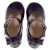 Picture of Panache Baby Girls High Back Bow Shoe - Navy Patent 