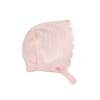 Picture of Sardon Boxed Knitted Baby Top Bonnet & Legging Set - Pale Pink