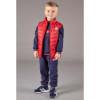 Picture of MiTCH Boys Rooney Padded Gilet - Chilli Red  