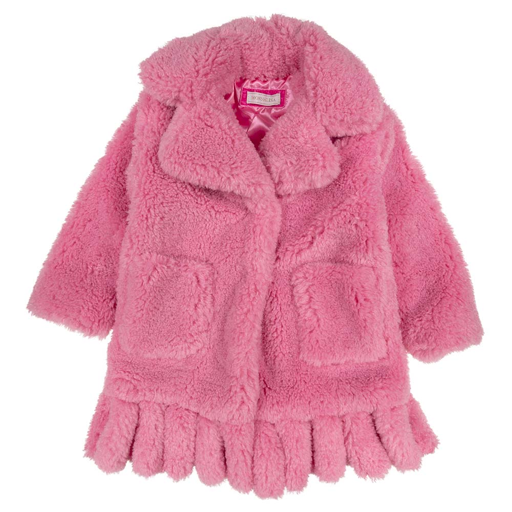 Monnalisa fur coat hot sale