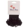 Picture of Meia Pata Girls Knee High Lace Sock With Lace Ruffle - Black