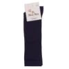 Picture of Meia Pata Unisex Knee High Plain Socks - Navy