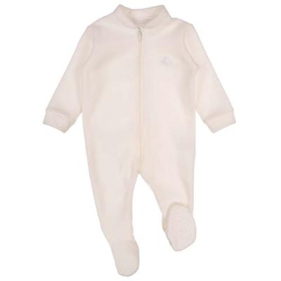 Picture of Coccode Baby Unisex Fleece Onesie With Front Zipper - Ivory