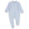 Picture of Coccode Baby Boys Fleece Onesie With Front Zipper - Pale Blue