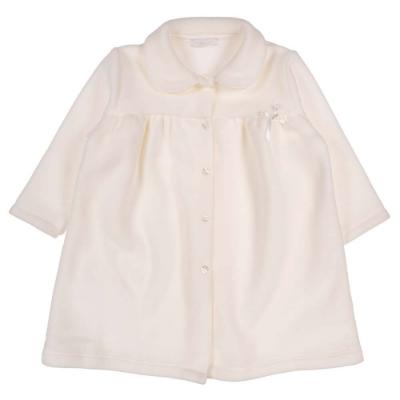 Picture of Coccode Girls Traditional Fleece Dressing Gown - Ivory 